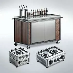 Portable Bars & Stoves