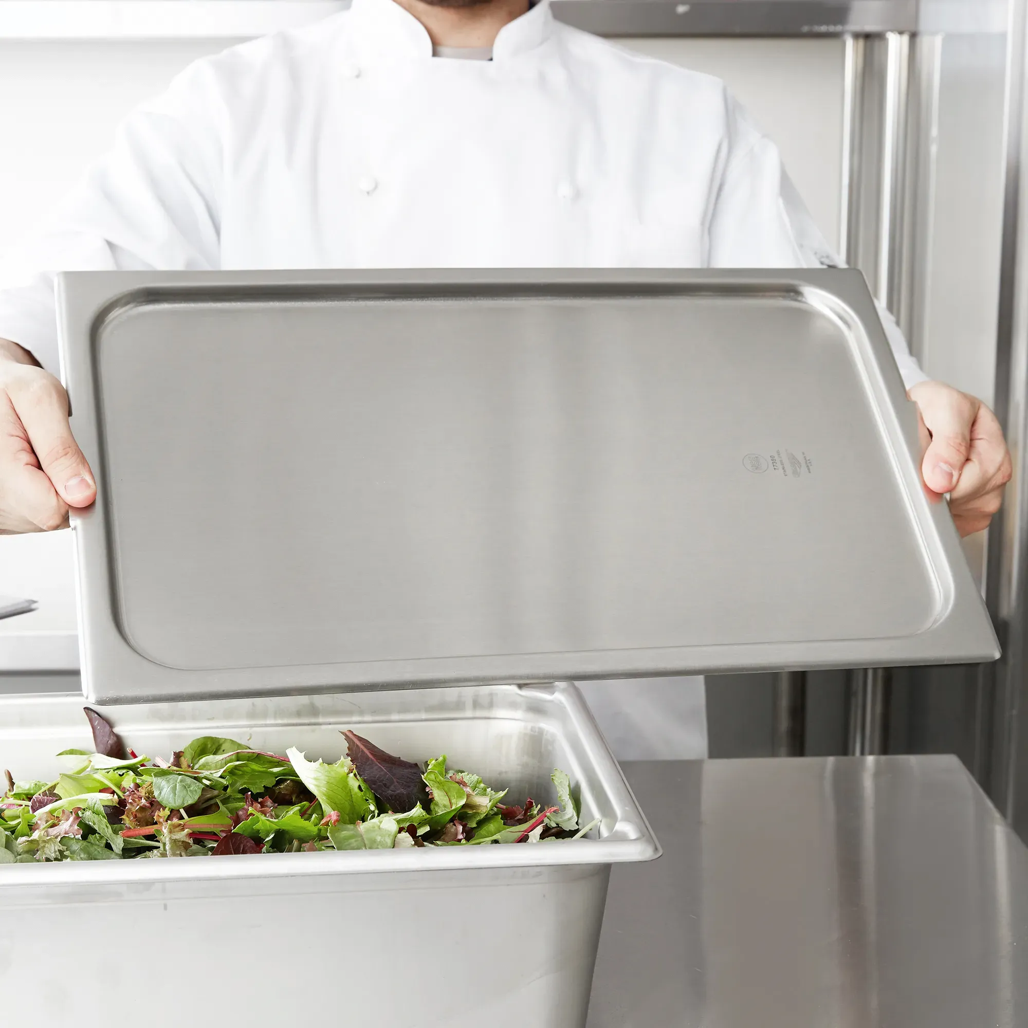 Vollrath 77350, Steam Table Pan Cover, Stainless Steel, Full Size