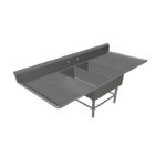 John Boos , 2PB14314-2D30, Sink, (2) Two Compartment