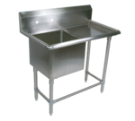 John Boos , 41PB244-1D30R, Sink, (1) One Compartment