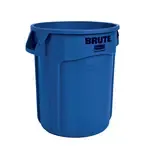 Rubbermaid FG262000BLUE, Trash Can / Container, Commercial, 20 Gallon, Plastic, Round