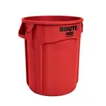 Rubbermaid , FG262000RED, Trash Can / Container, Commercial, 20 Gallon, Plastic, Round