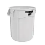 Rubbermaid FG262000WHT, Trash Can / Container, Commercial, 20 Gallon, Plastic, Round