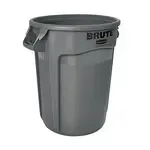Rubbermaid FG263200GRAY, Trash Can / Container, Commercial, 32 Gallon, Plastic, Round