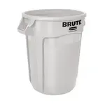 Rubbermaid FG263200WHT, Trash Can / Container, Commercial, 32 Gallon, Plastic, Round