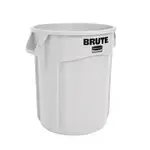 Rubbermaid , FG265500WHT, Trash Can / Container, Commercial, 55 Gallon, Plastic, Round
