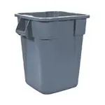 Rubbermaid , FG353600GRAY, Trash Can / Container, Commercial, 40 Gallon, Plastic, Square