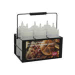 TableCraft Products , SBC6, Condiment Caddy, Countertop Organizer