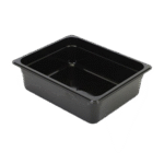 Thunder Group , PLPA8124BK, Food Pan, Plastic