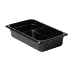 Thunder Group , PLPA8132BK, Food Pan, Plastic