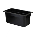 Thunder Group , PLPA8136BK, Food Pan, Plastic