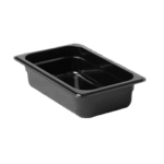 Thunder Group , PLPA8142BK, Food Pan, Plastic