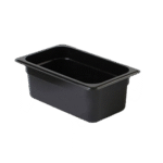 Thunder Group , PLPA8144BK, Food Pan, Plastic