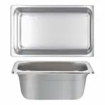 Thunder Group , STPA4006, Steam Table Pan, Stainless Steel