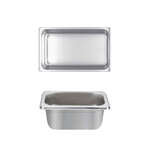 Thunder Group , STPA4142, Steam Table Pan, Stainless Steel