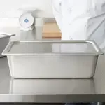 Vollrath 77450, Steam Table Pan Cover, Stainless Steel, Full Size