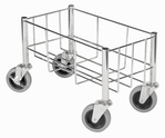 Winco , DWR-1708, Trash Receptacle, Dolly
