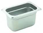 Winco , SPJH-904, Steam Table Pan, Stainless Steel, 1/9 Size